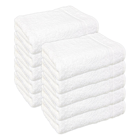 Hospeco Admiral Hospitality Bath Towel 24x50 White ADML-2450-10.5